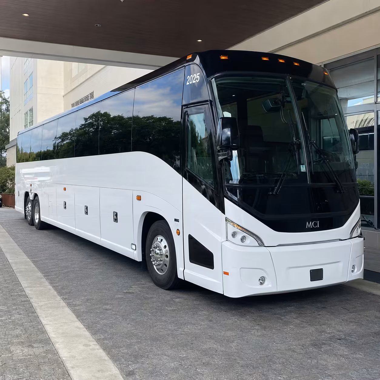 56 passenger charter bus