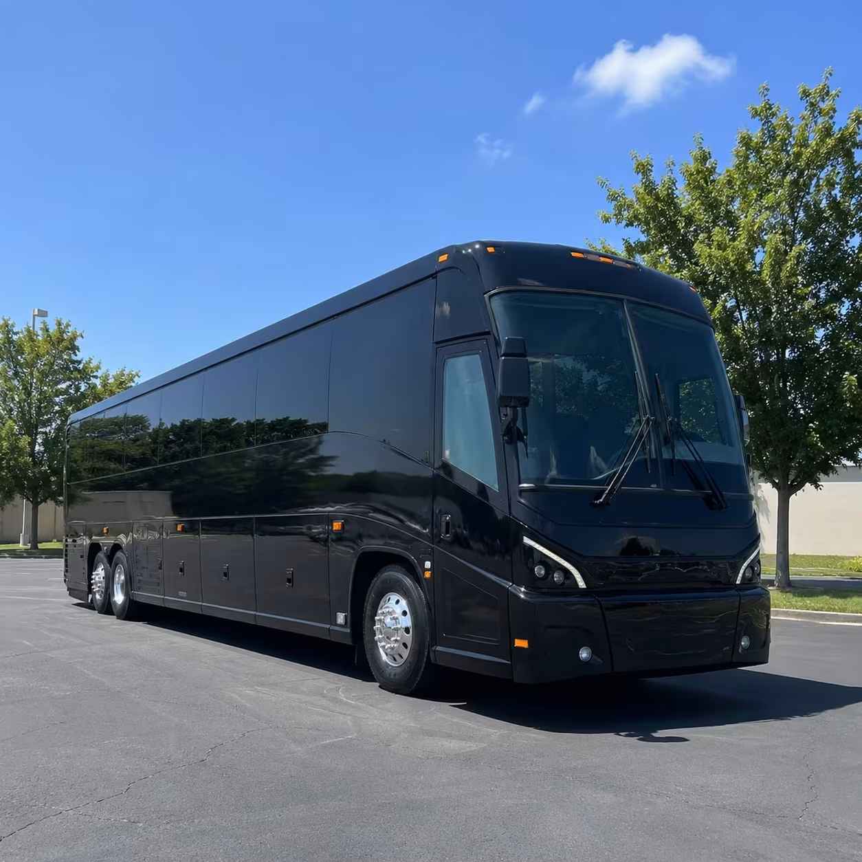 portland bus rentals for defense contractors and federal programs