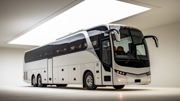 56 passenger charter bus portland