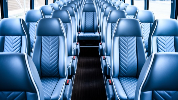 portland 30 passenger minibus interior