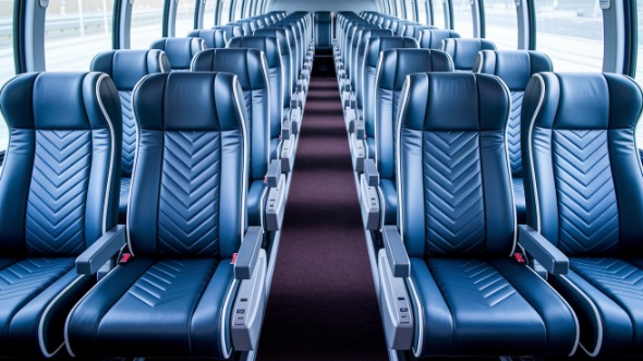 portland 56 passenger charter bus rental