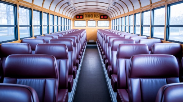 portland school bus rental inside